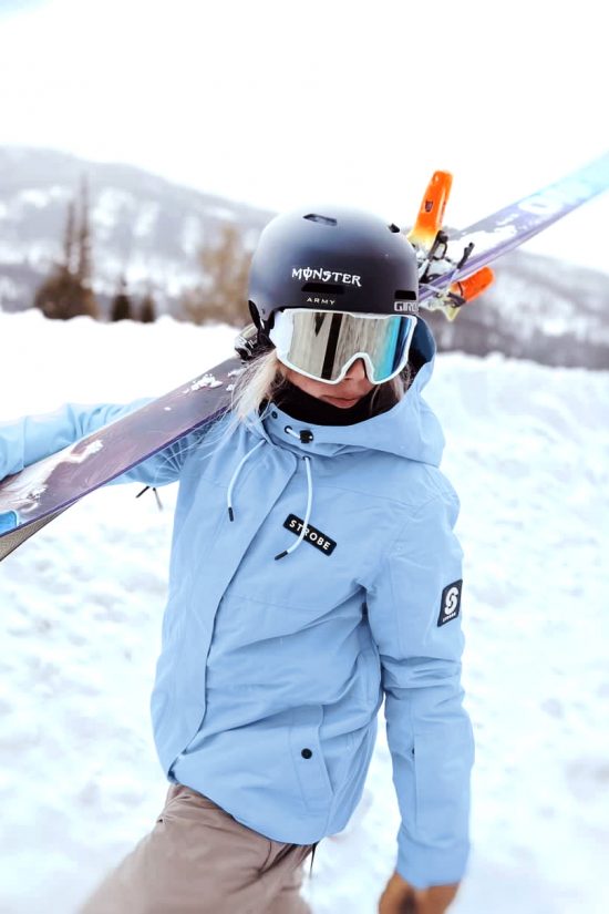 Aura Ski Jacket Serenity Blue - Women's