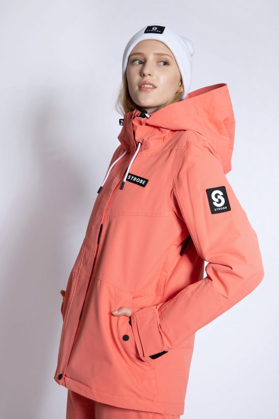 Aura Ski Jacket Coral - Women's
