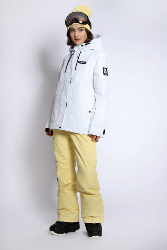 Aura Ski Jacket White - Women's