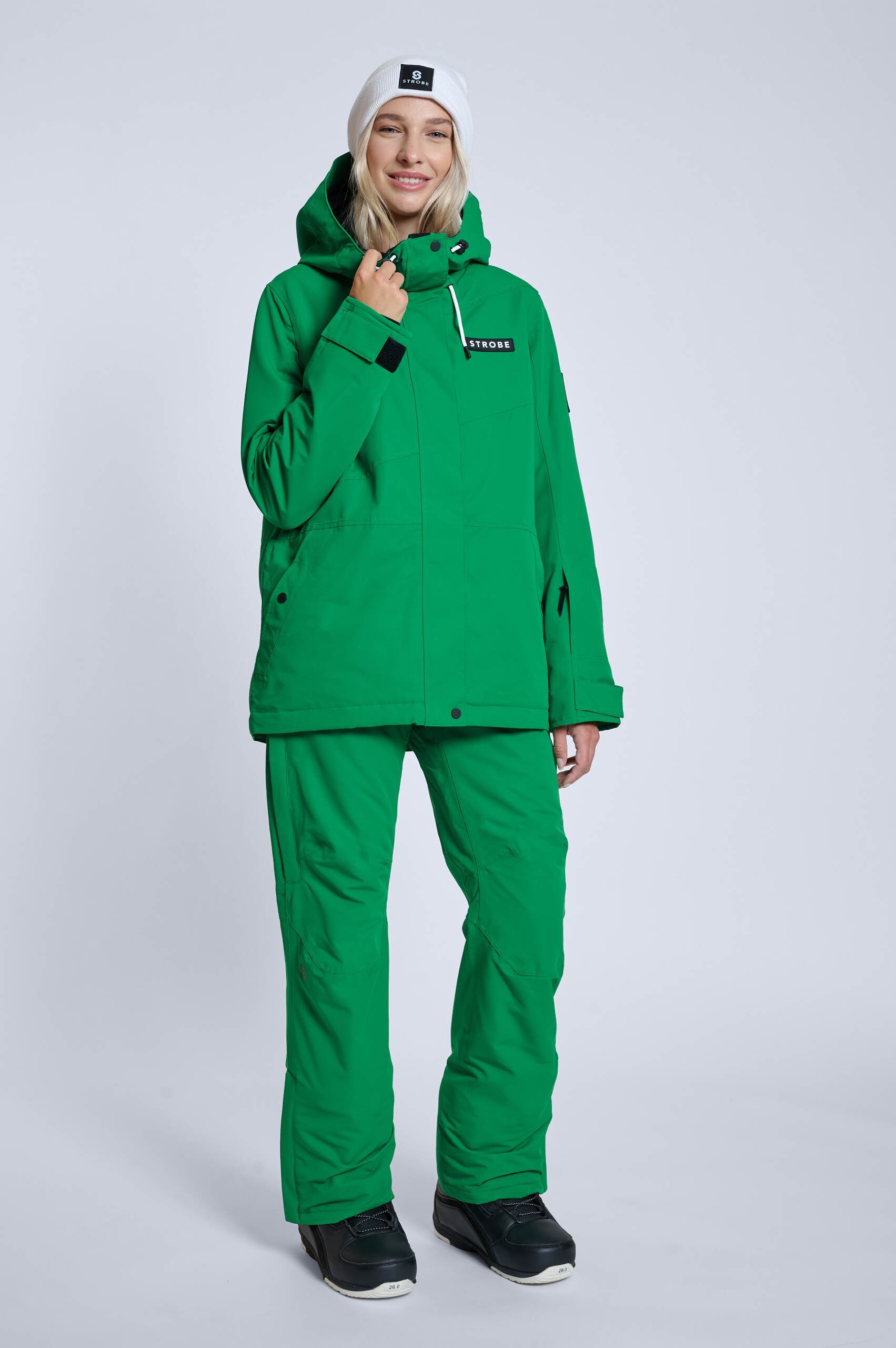 Aura Ski Jacket Kelly Green - Women's - 2022 - Strobe