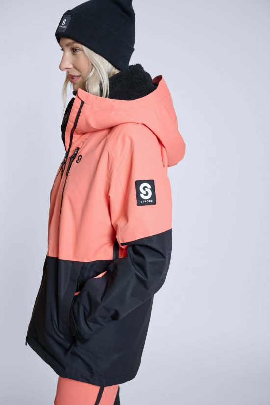 Lynx Ski Jacket Coral - Women's