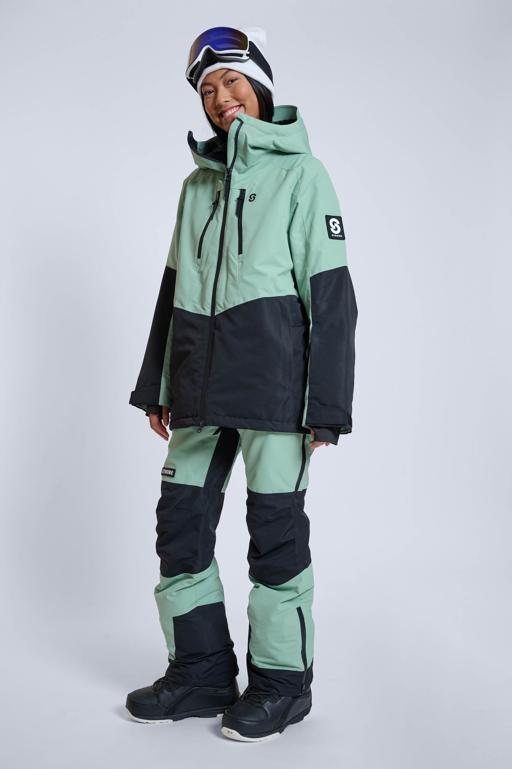 Lynx Ski Jacket Dusty Green - Women's - Strobe