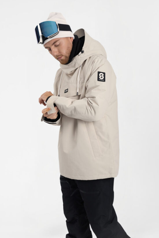 Halo Ski Jacket Lt Beige - Men's