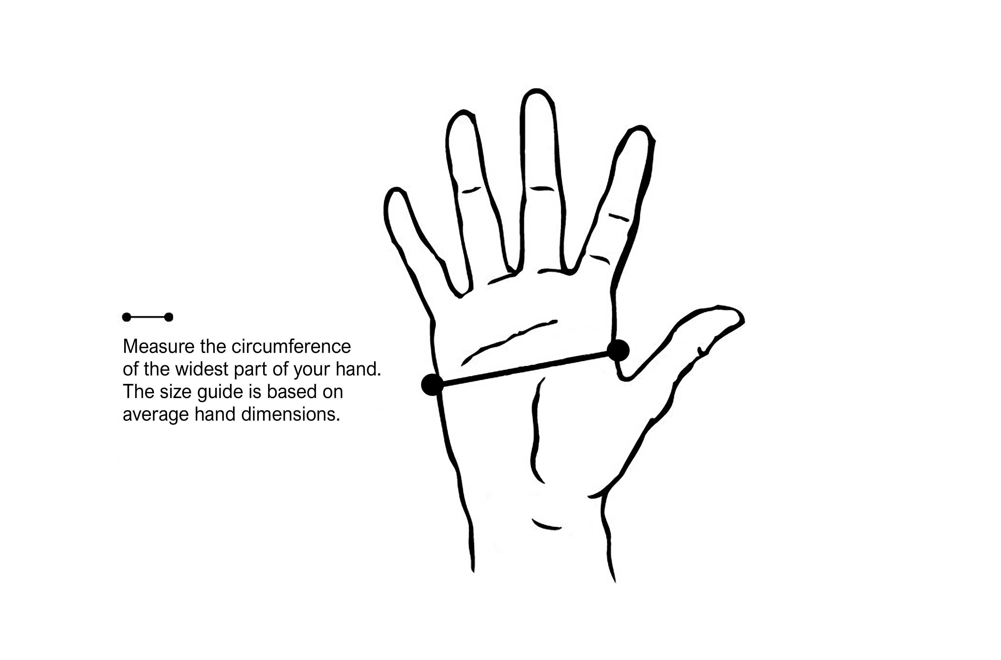 Size Guide Gloves Strobe