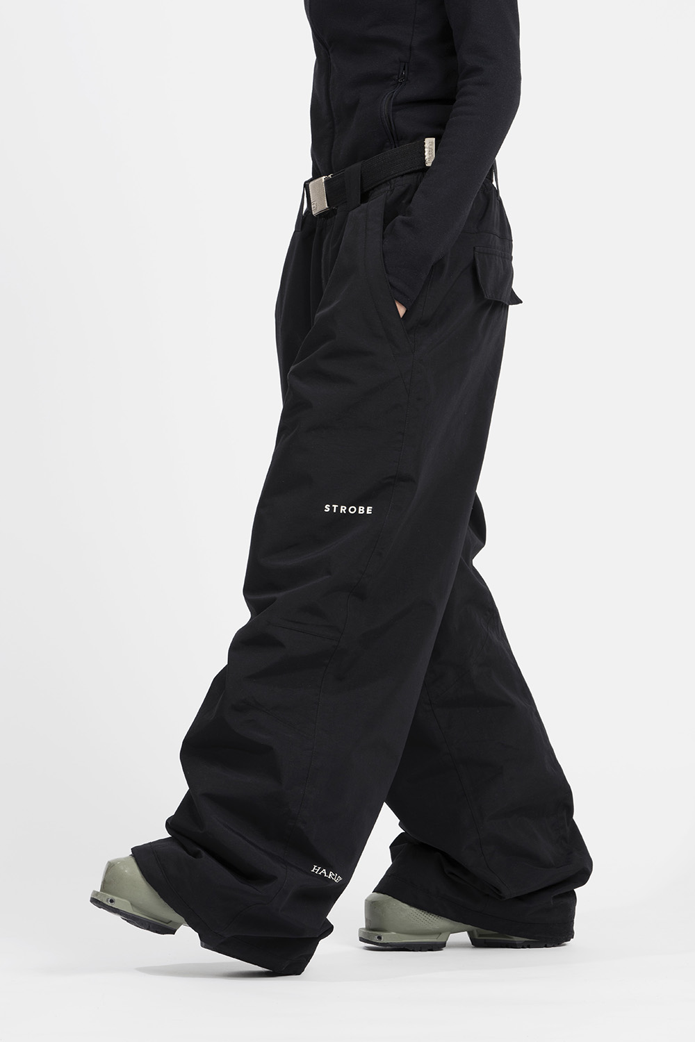 HRLY Ski Pants Black - Unisex - Strobe