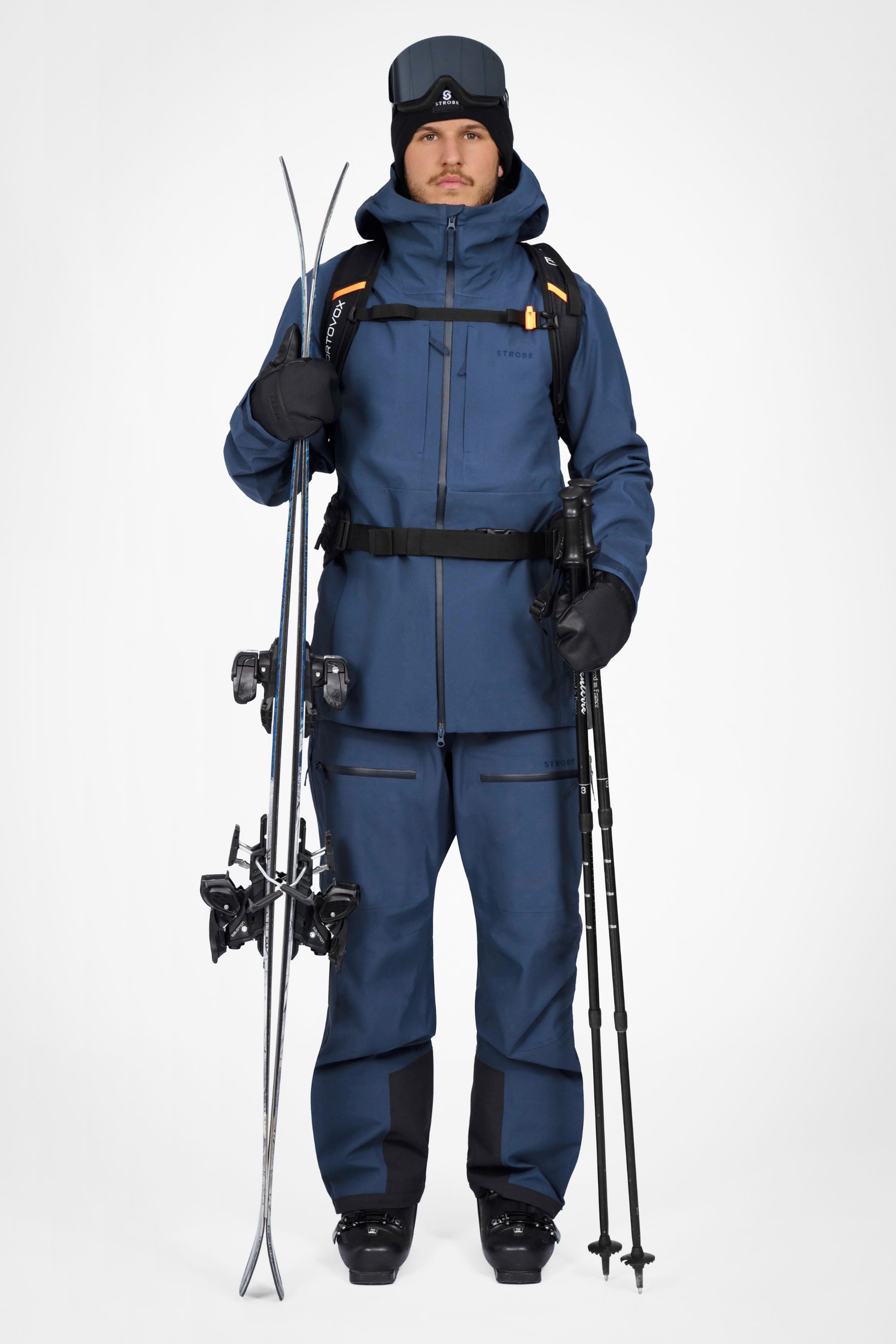 Gentian 3L Shell Jacket - Deep Blue - Men's