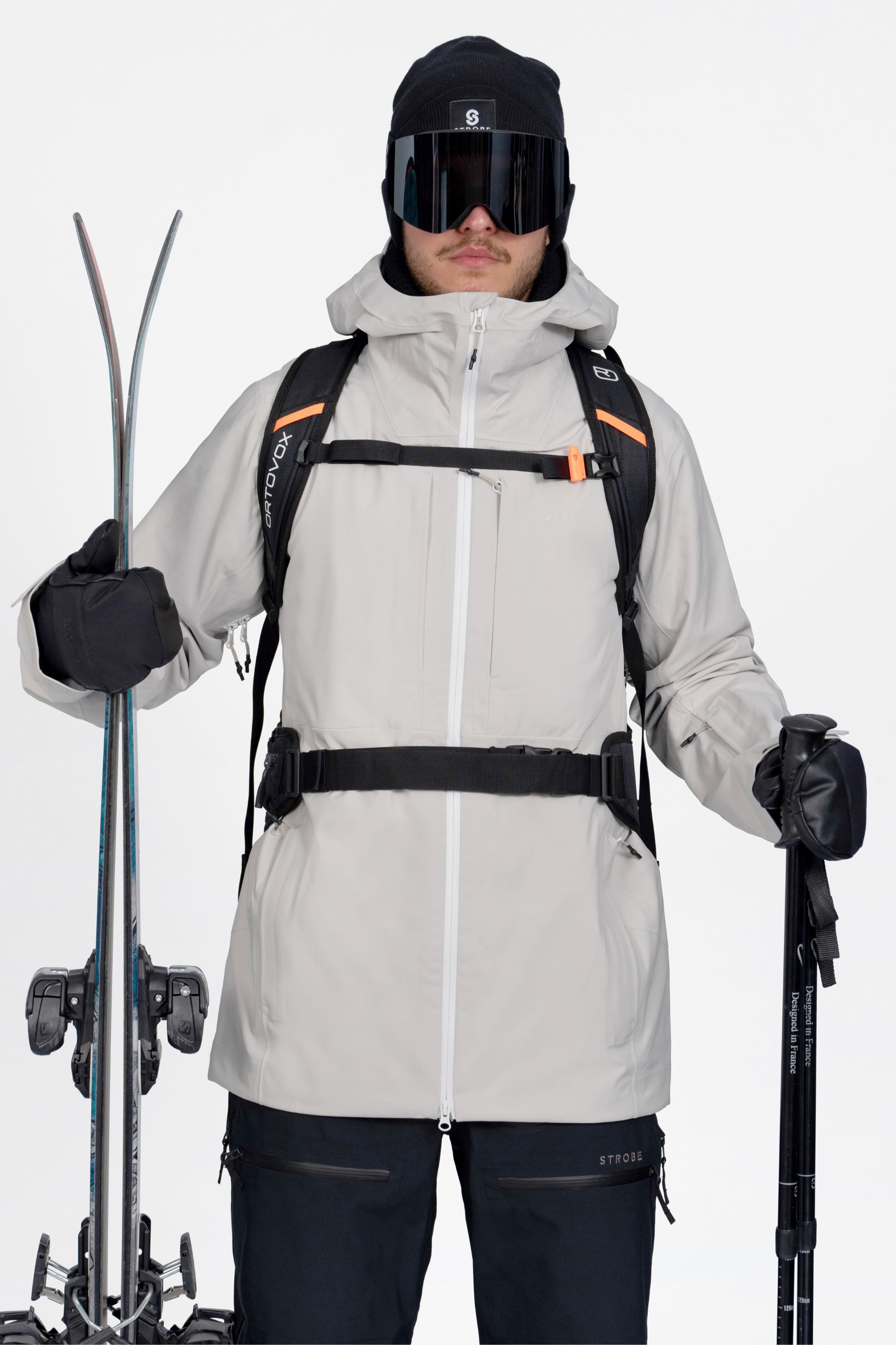 Gentian 3L Shell Jacket - Chalk Beige - Men's