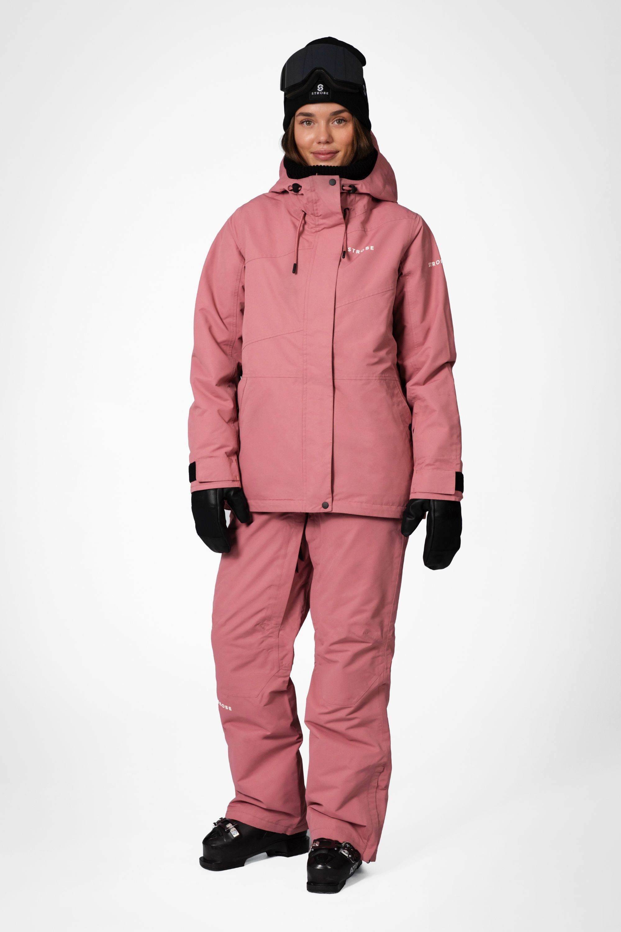 Aura Skijacke Dusty Red - Damen