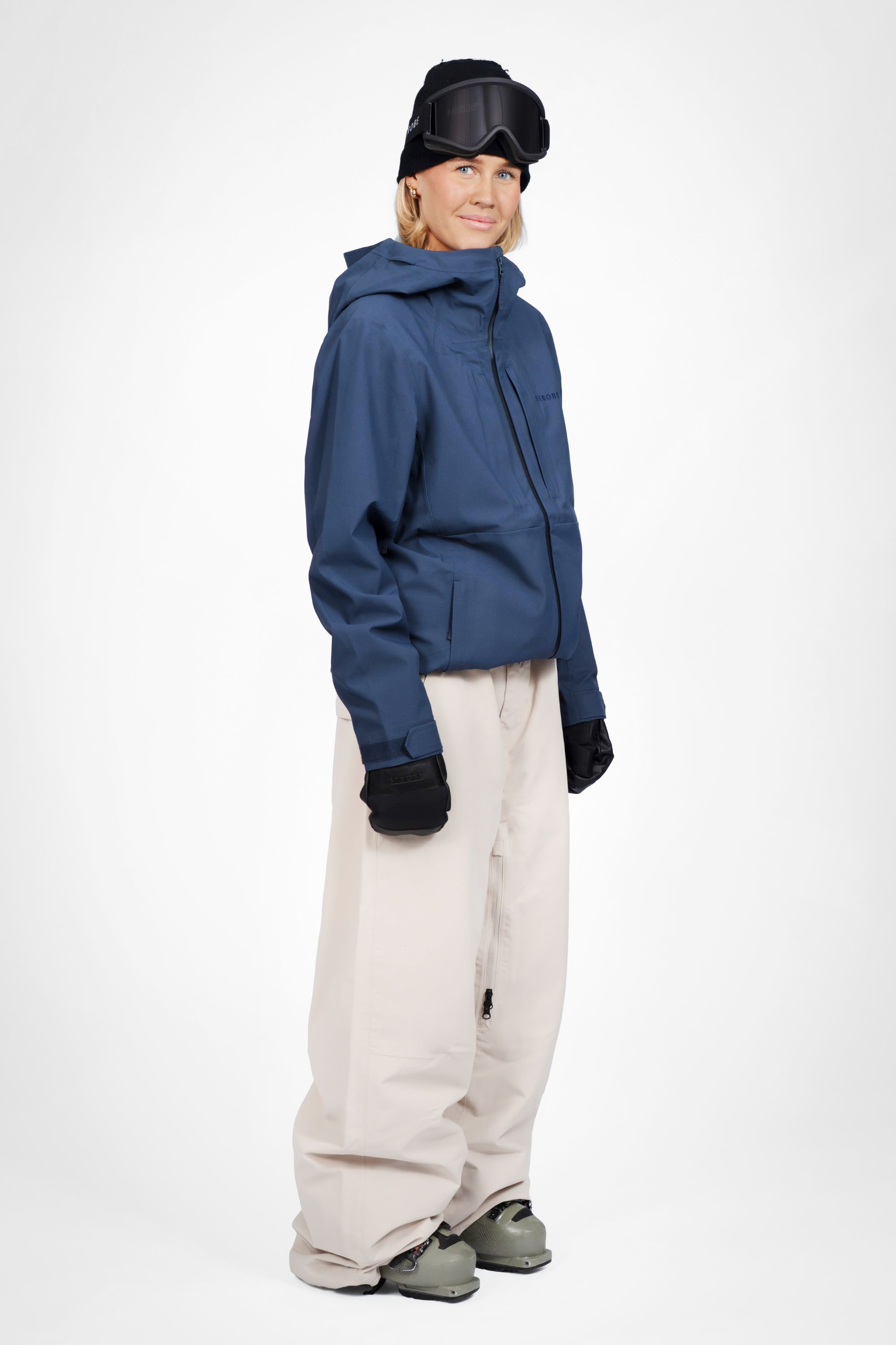 HRLY Skibukser Lt Beige - Unisex