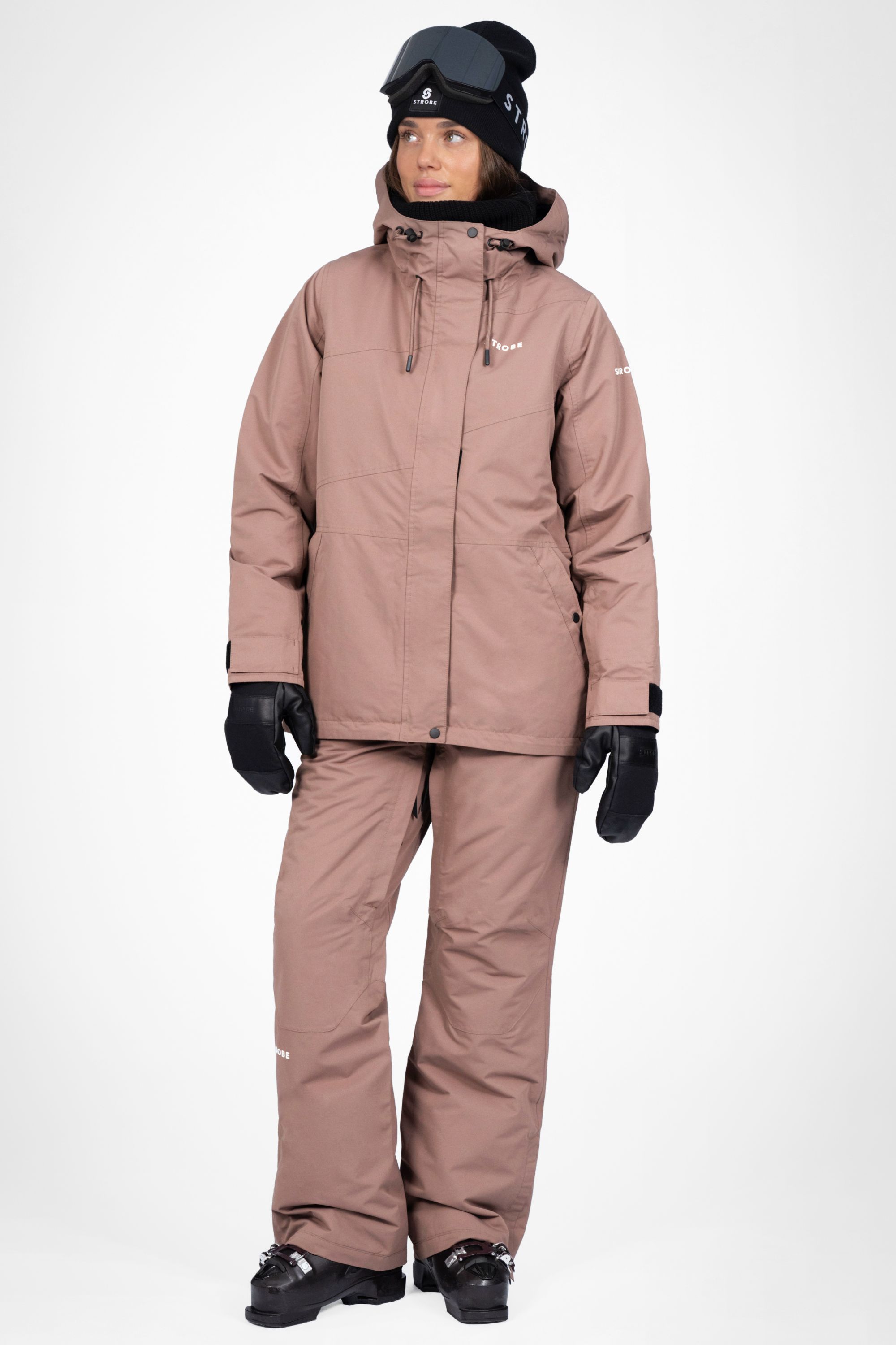 Aura Skijacke Brown - Damen